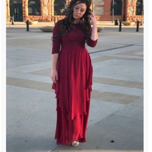 Anne Marie Fashions red dress